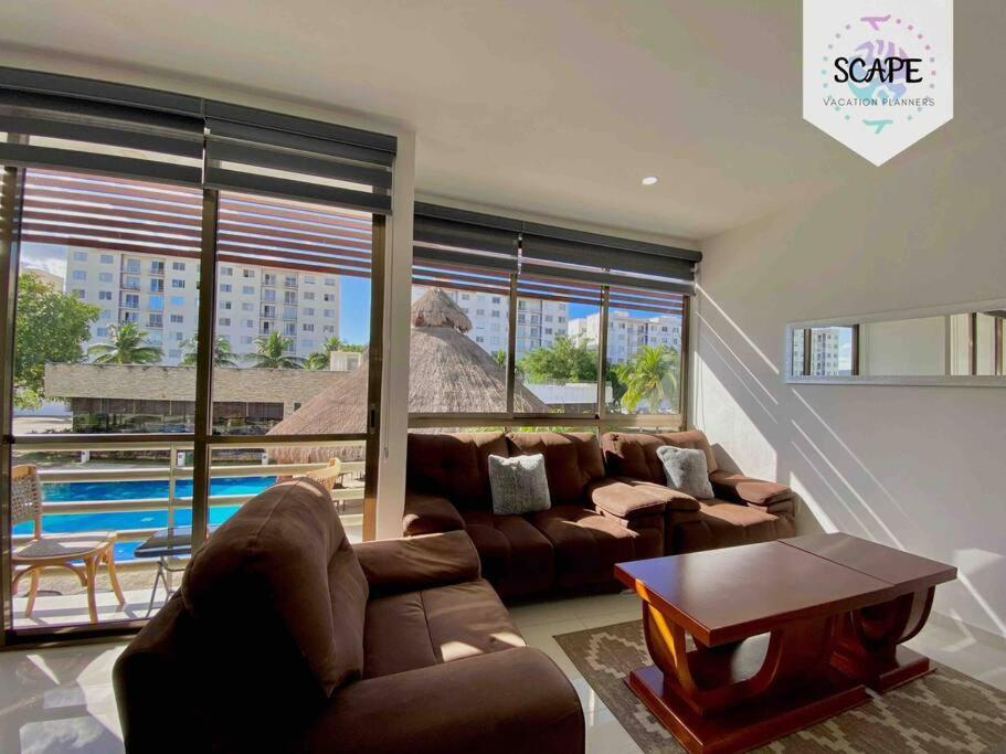 Ideal & Calido Apartamento De 3 Pisos Roof & Gym Cancún Extérieur photo